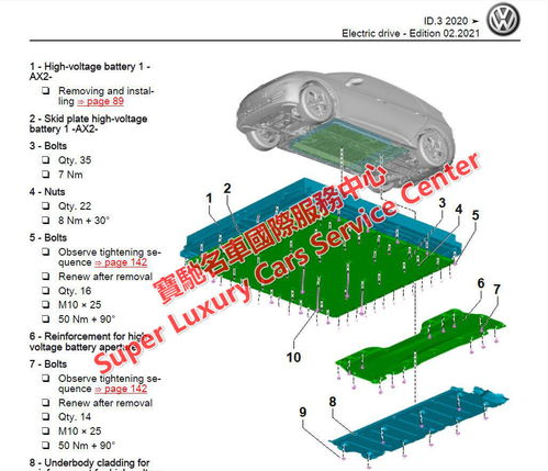 Volkswagen ID3 ID4 ID5 Workshop Manual Wiring Diagram Technical training